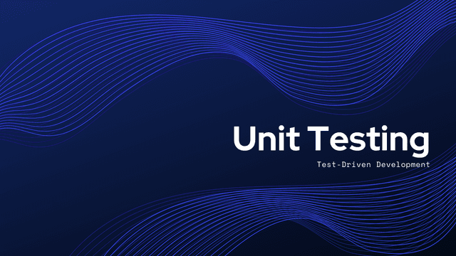 Unit Testing (Test-Driven Development) article image